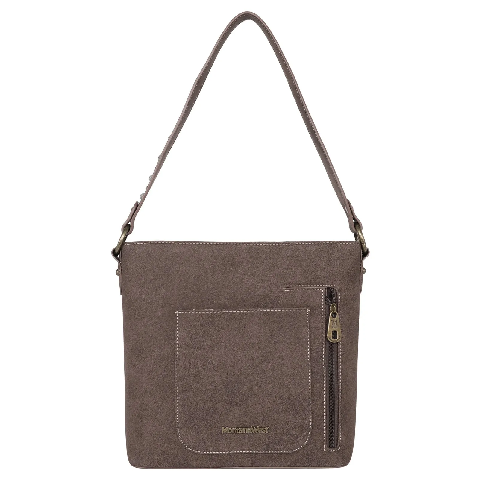 MW1201G-918 Montana West Fringe Collection Concealed Carry Hobo