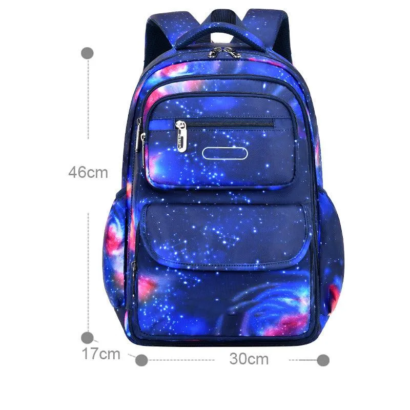 New Schoolbag For Primary School Students Male Side Refrigerator Open Large Capacity Children's Bags Grade