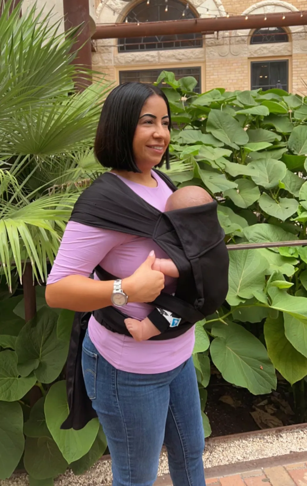 Night Fury Everyday Half Buckle Baby Carrier by Beachfront Baby