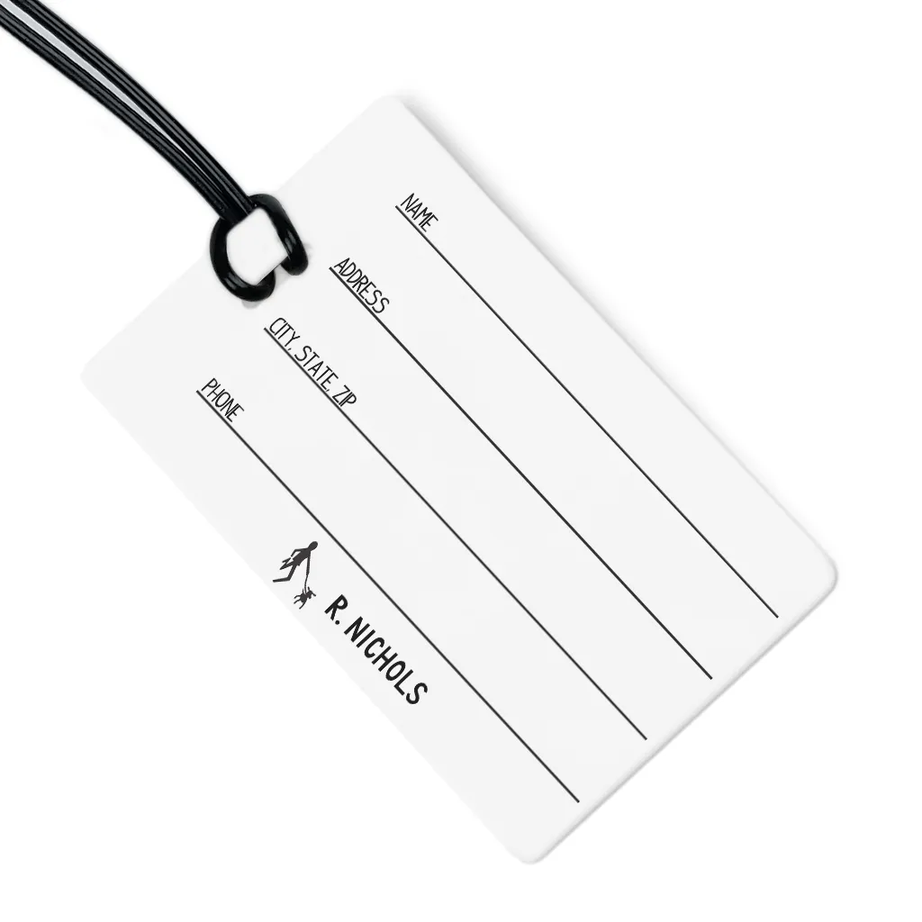 Obedience School Luggage Tag