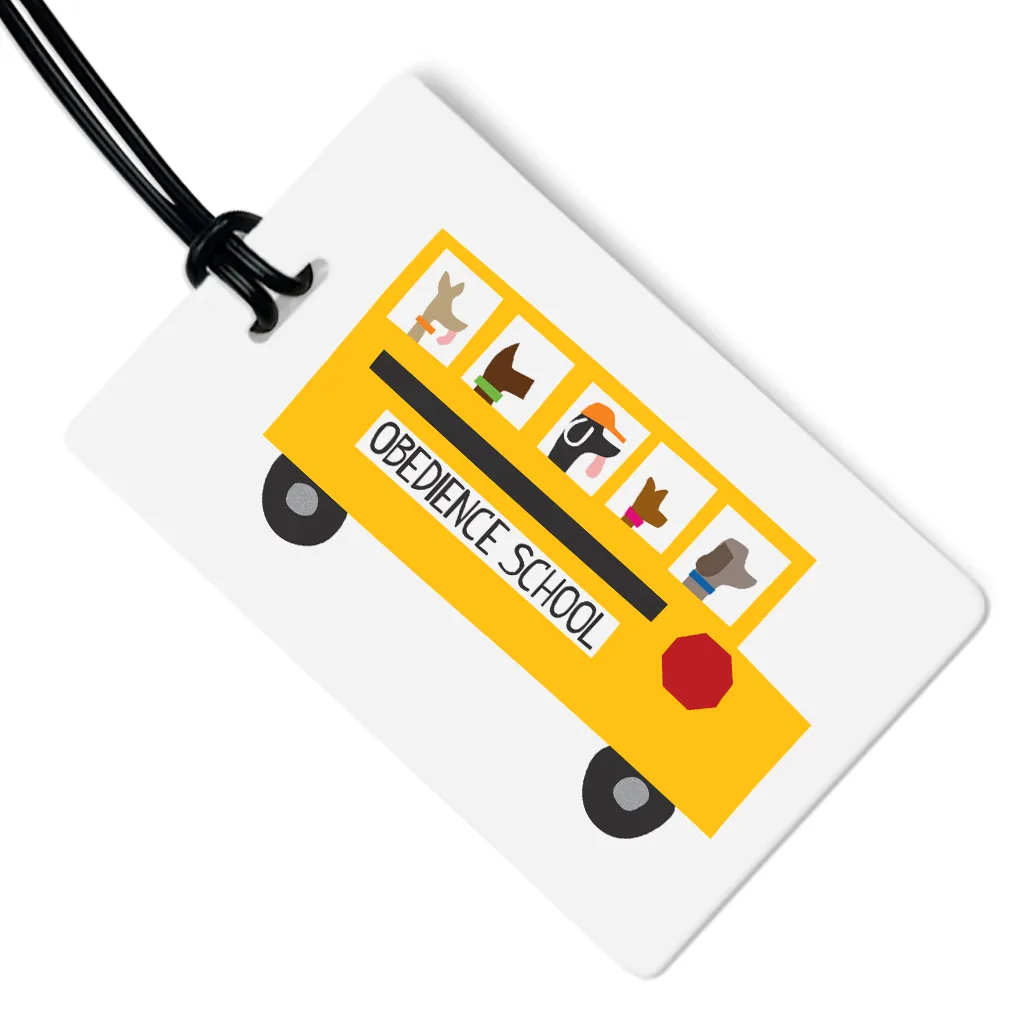 Obedience School Luggage Tag