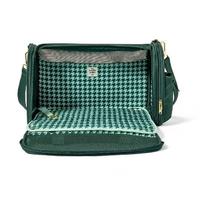 Open Box - Dog and Cat Carrier Duffel Bag - Green - The Cuddle Collab