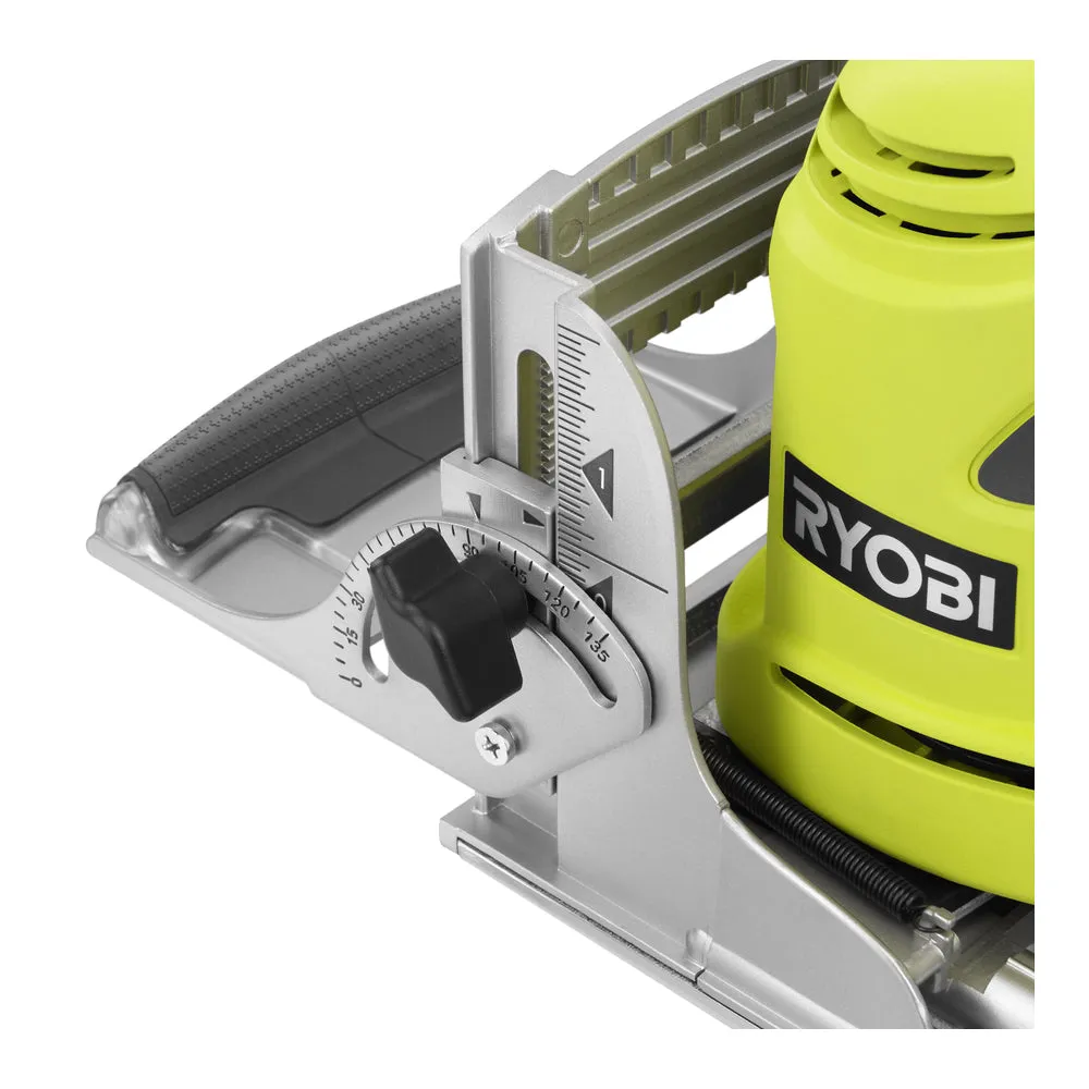 Open Box -  RYOBI 6 Amp AC Biscuit Joiner Kit with Dust Collector and Bag