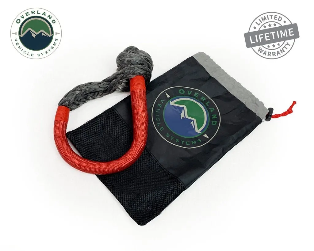 Overland Vehicle Systems 19-6580 Rope Shackle - 5/8 in. Thickness, Sold as Kit