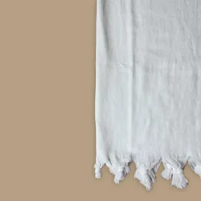 oversized turkish towel - white