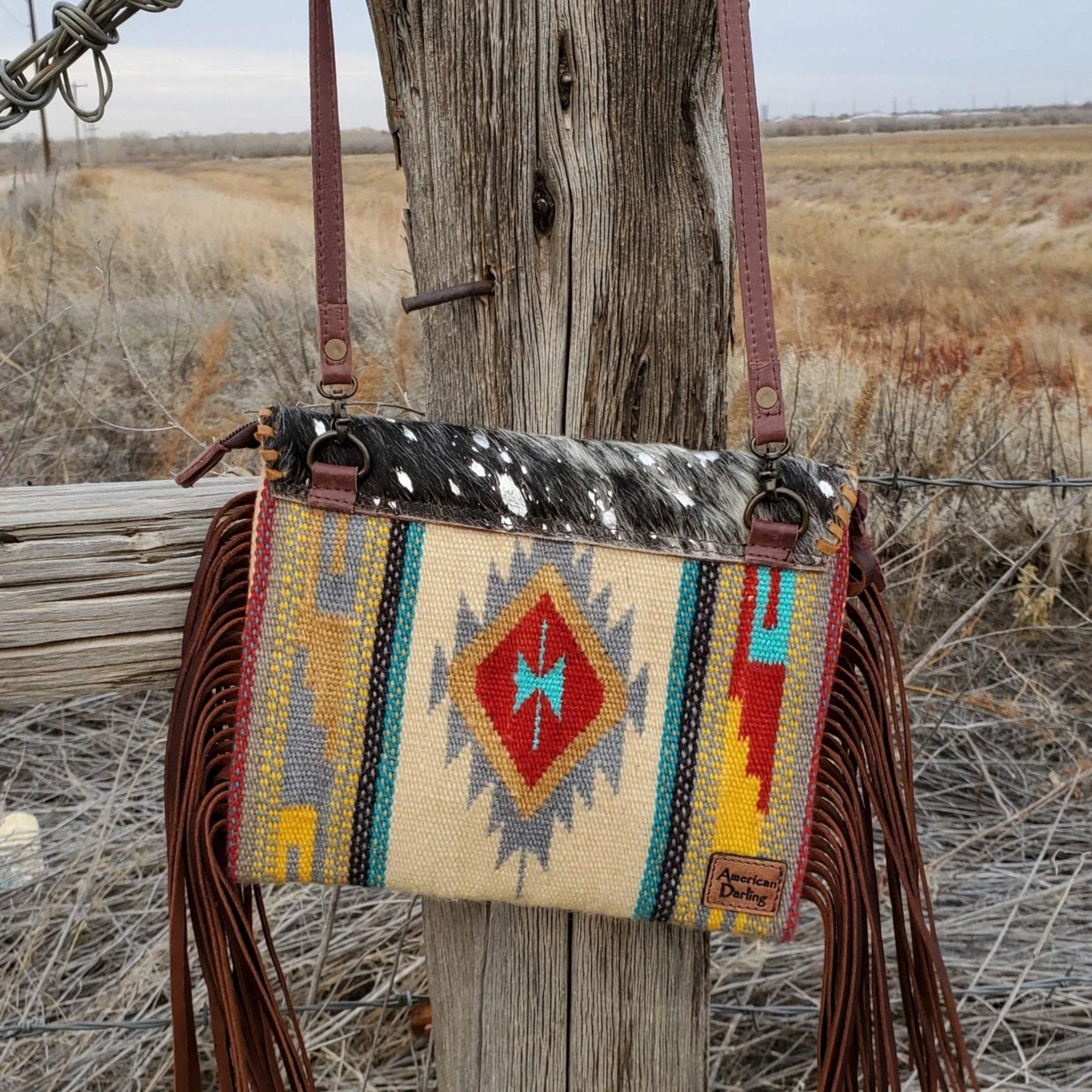 Papoose Aztec Cross-body Bag*