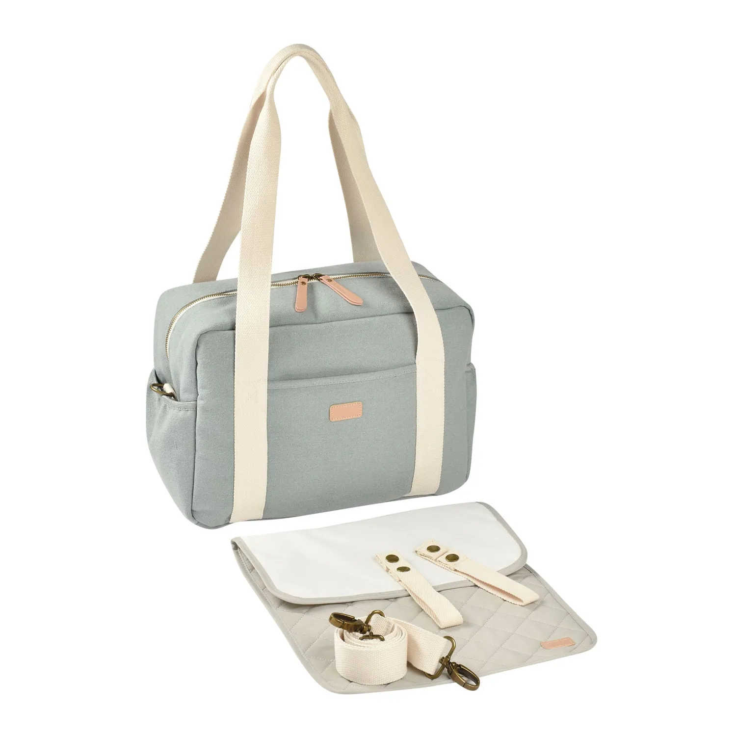 Paris Changing Bag - Pearl Grey