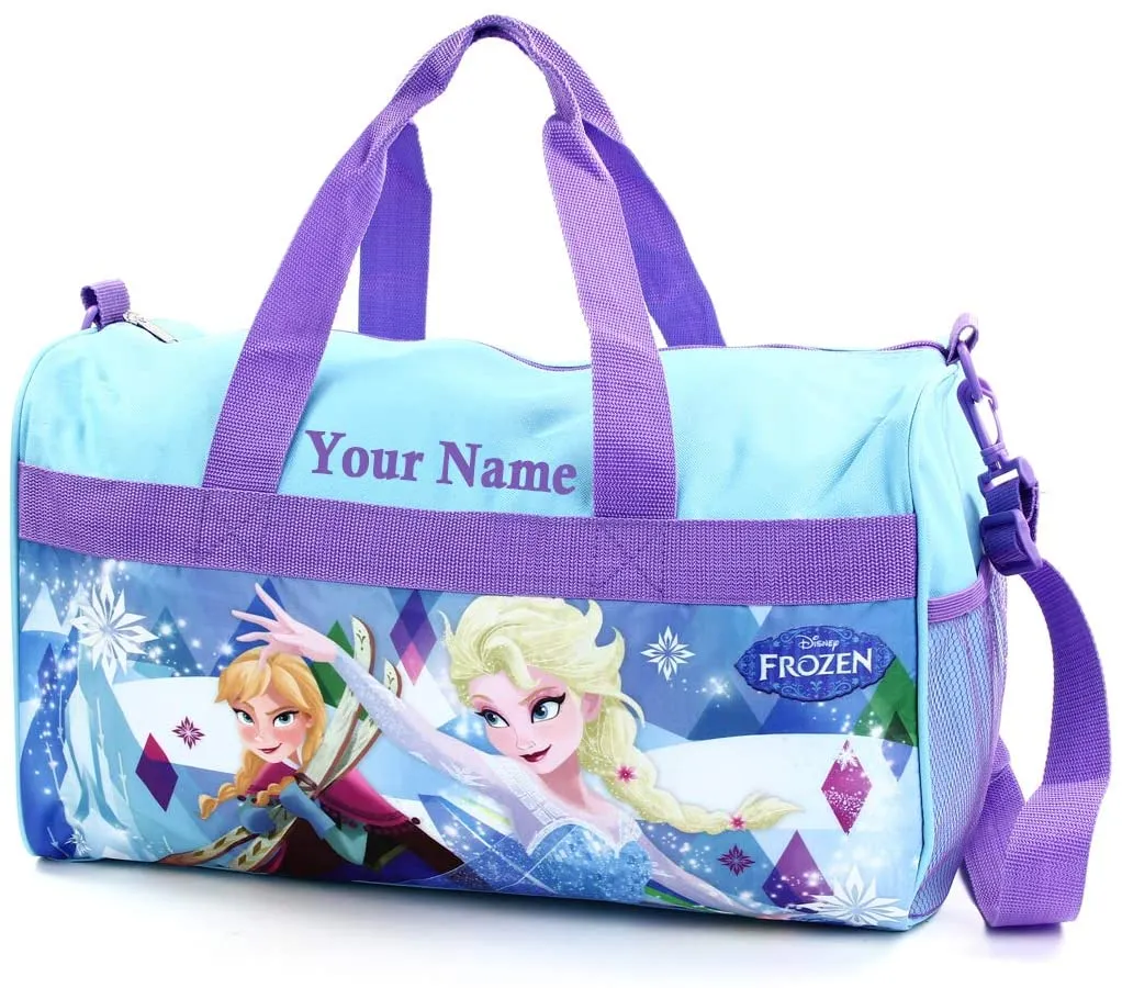 Personalized Kid's Travel Duffel Bag - Frozen