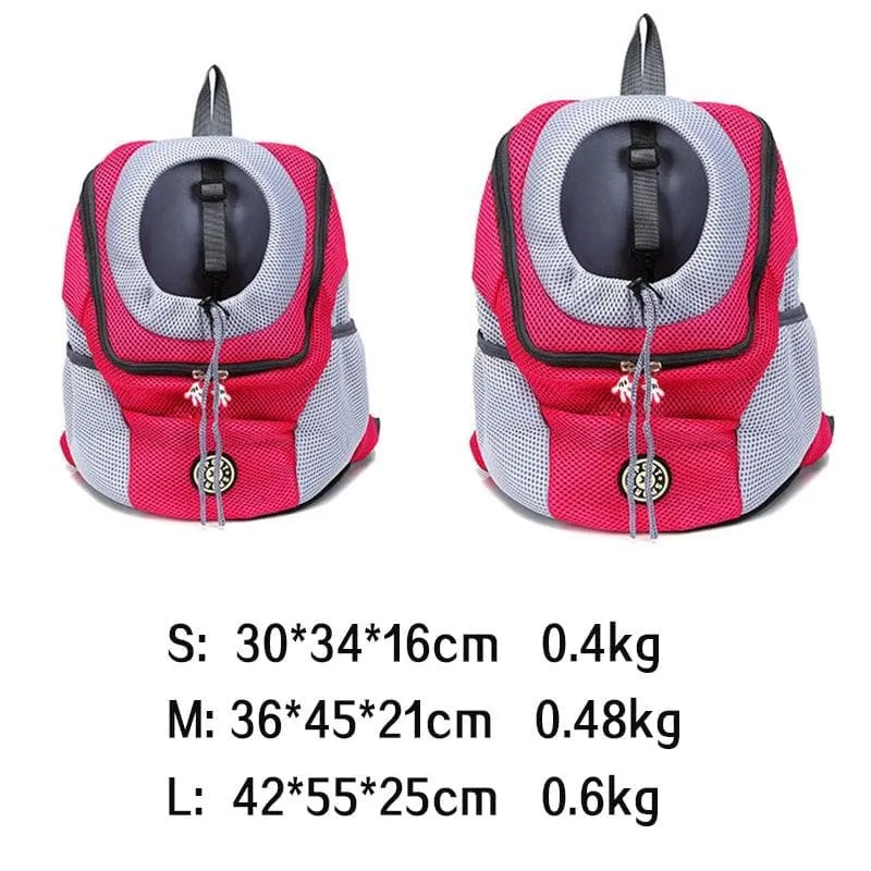 Pet Dog Carrier Breathable Mesh Backpack