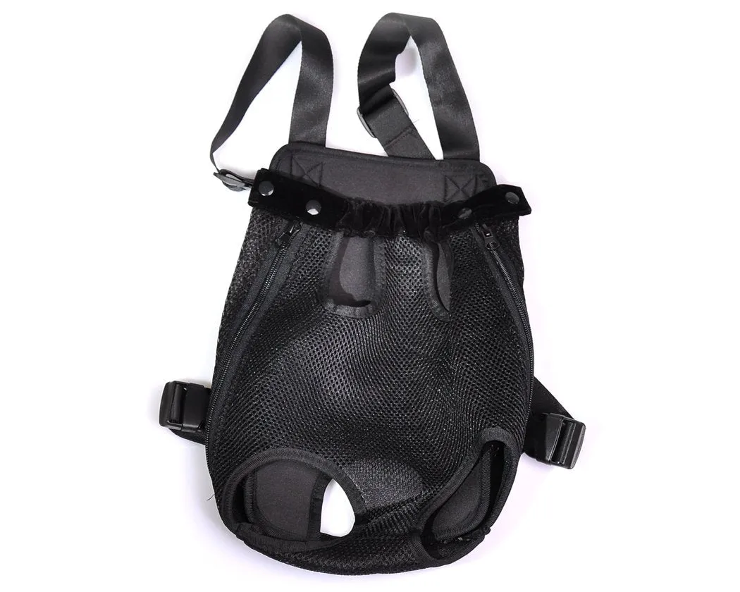 Pet Front Backpack Legs Out Dog Carrier Bag