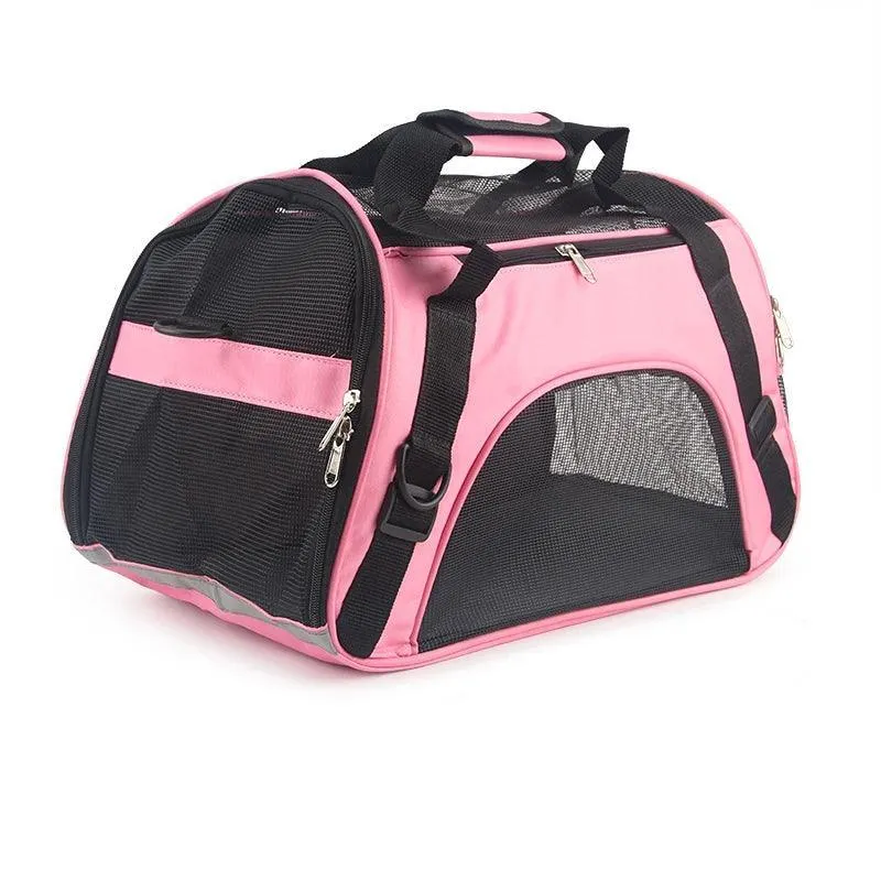 Pet Travel Companion Bag: Chic Carrier for Stylish Pet Adventures