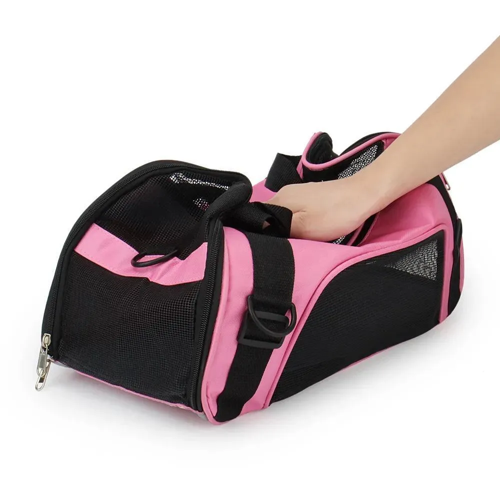 Pet Travel Companion Bag: Chic Carrier for Stylish Pet Adventures