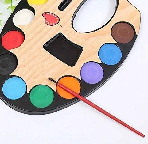 Plastic Artist Palette Kit 12 Colors Large - 237