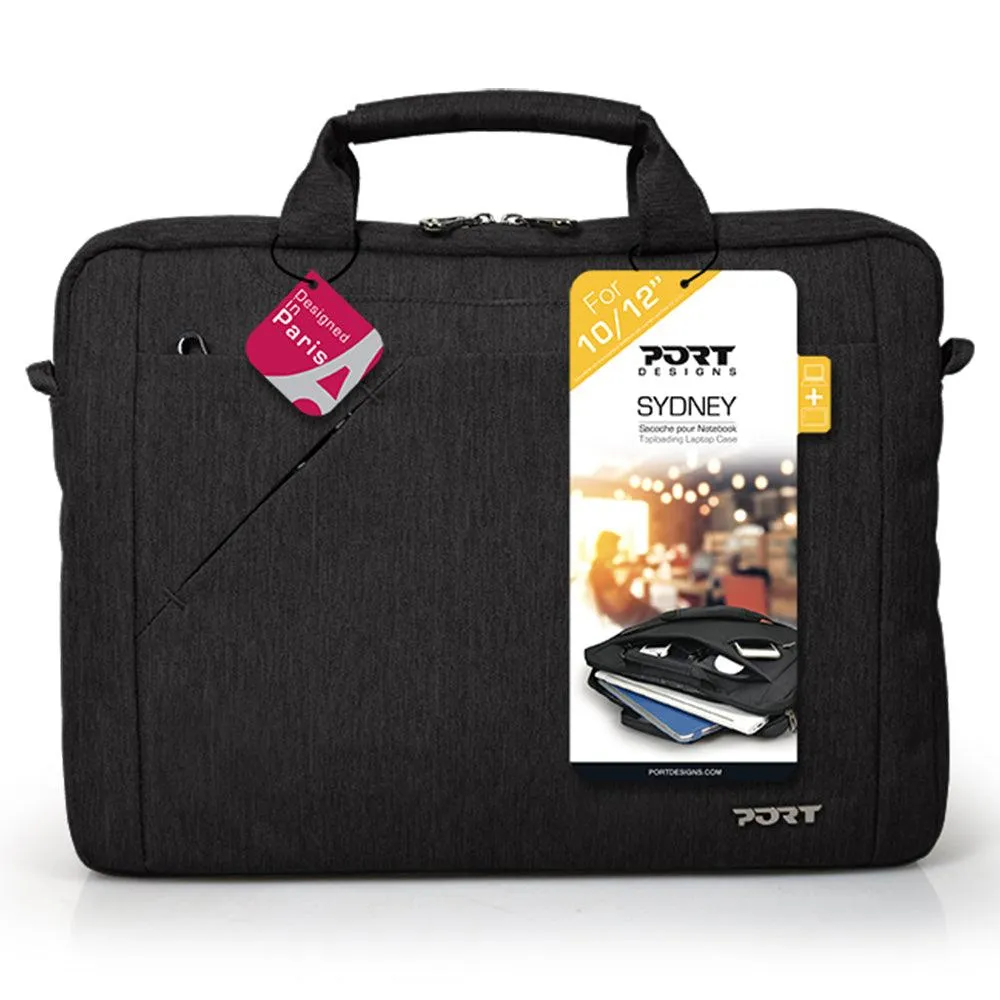 Port Designs 13"/14" Toploading Laptop Case - Black | 135071