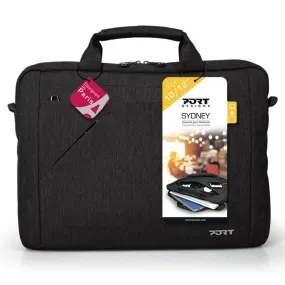 Port Designs 13"/14" Toploading Laptop Case - Black | 135071