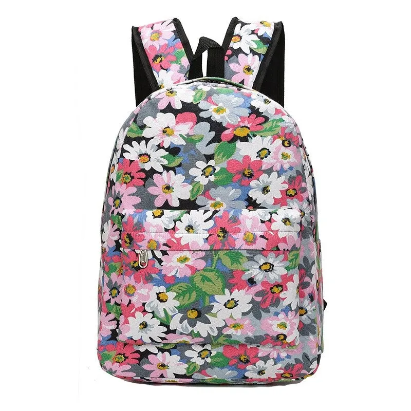 Preppy Style School Backpack For Girls