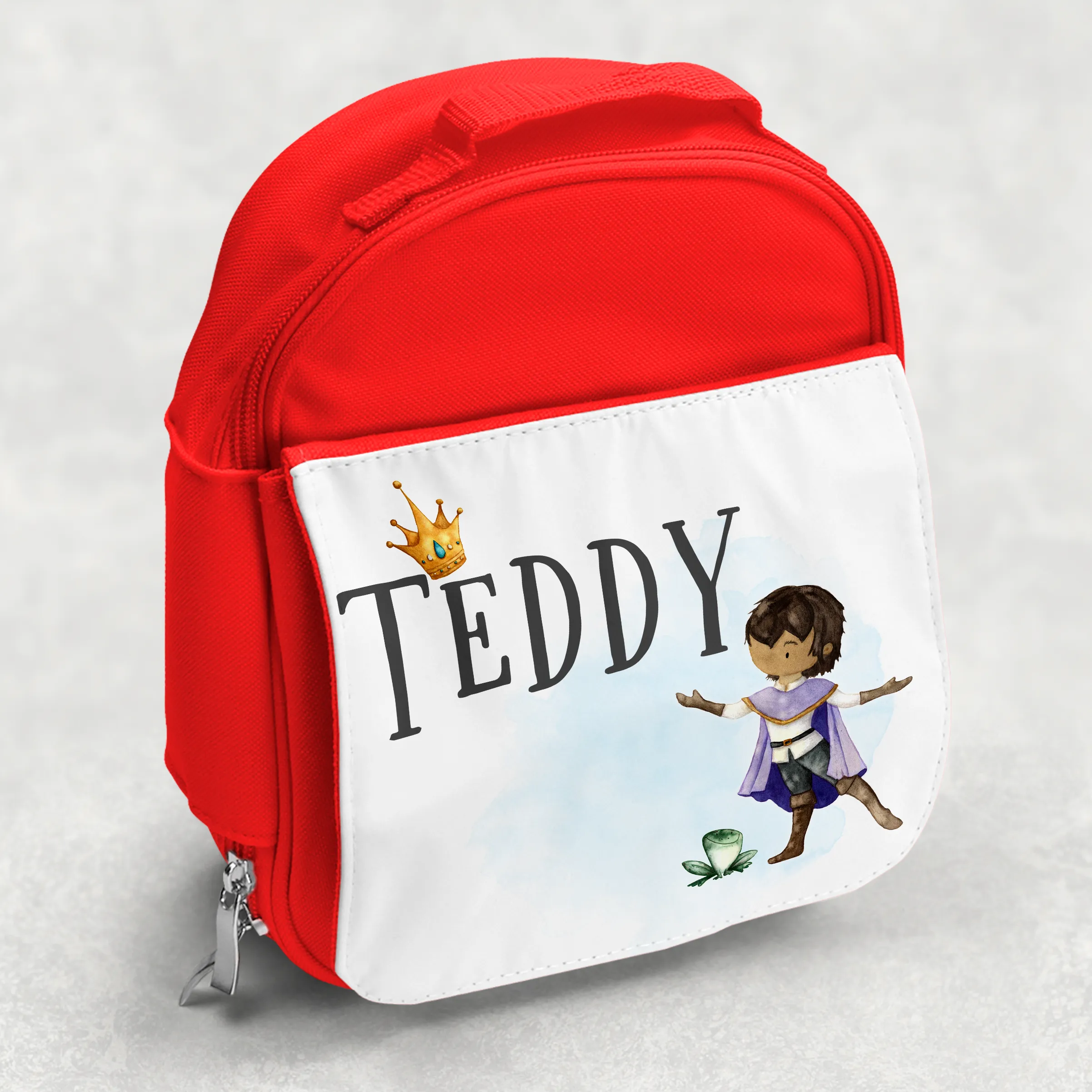 Princess/Prince Personalised Kids Insulated Lunch Bag