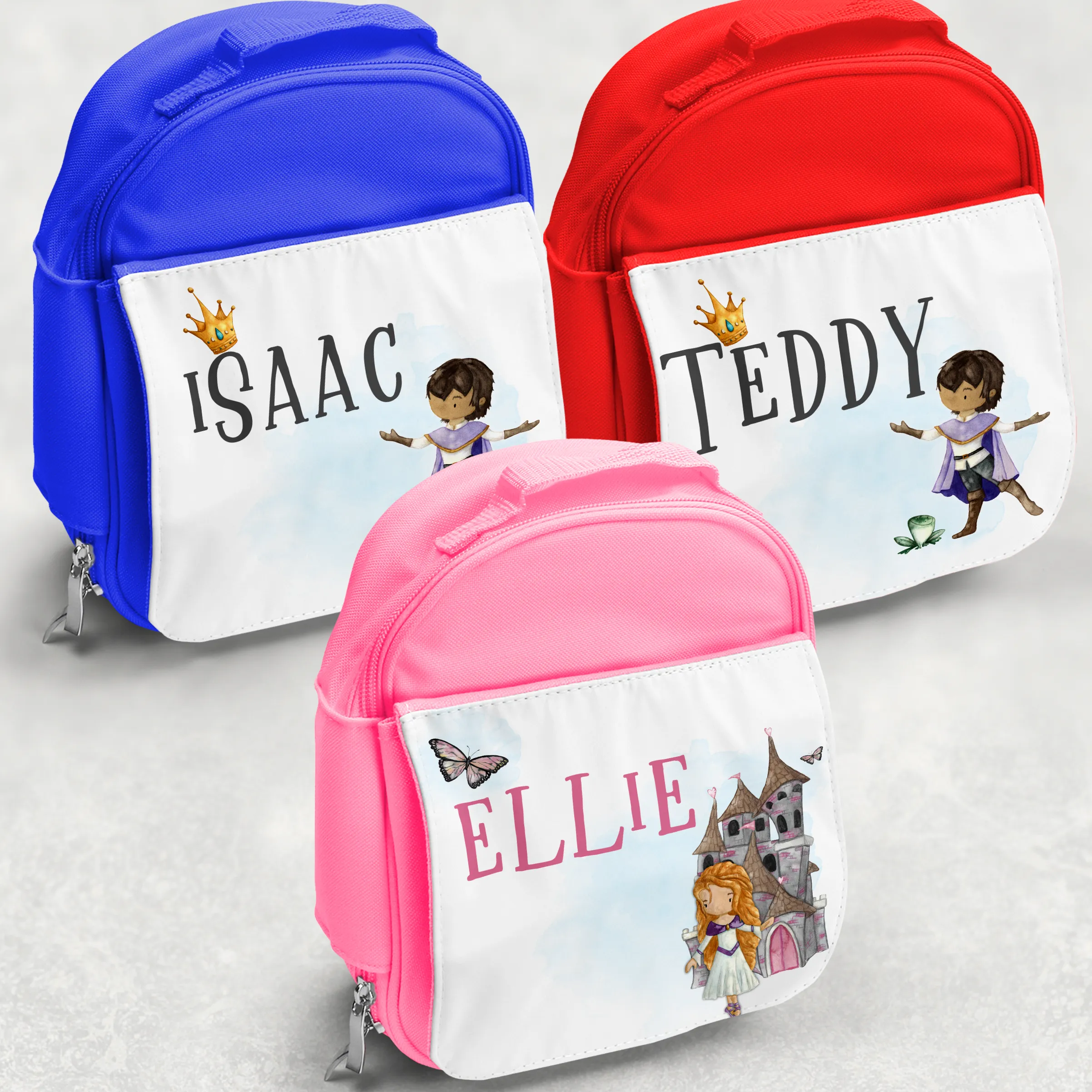 Princess/Prince Personalised Kids Insulated Lunch Bag