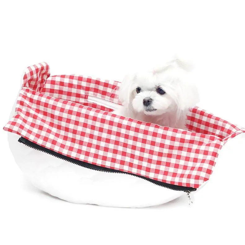 Red Check Inner Cooling Bag For Fundle