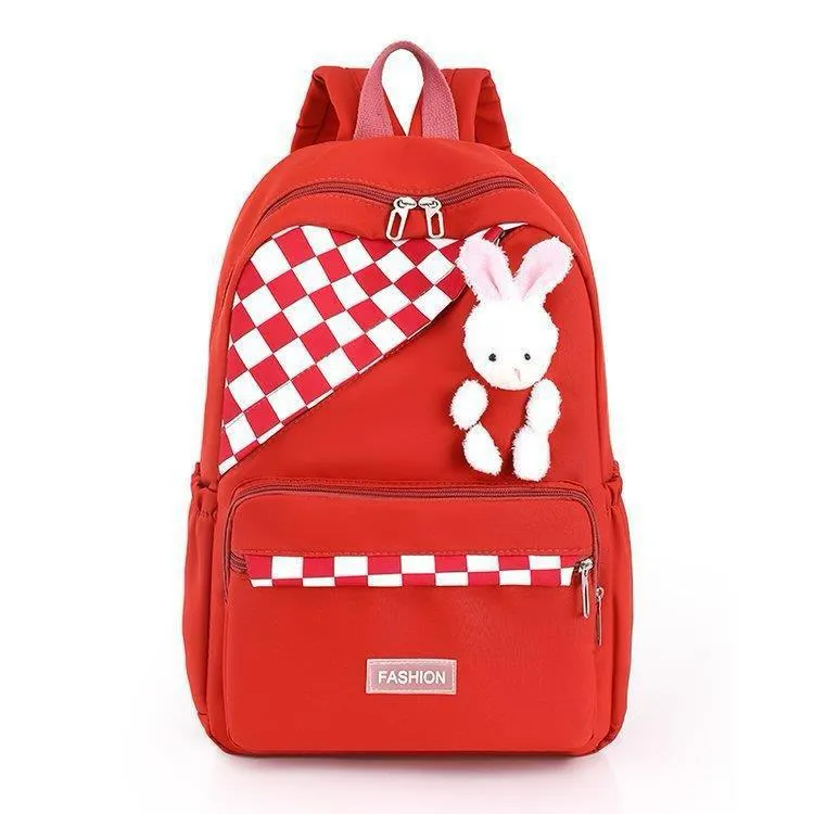 Red School & College Backpack sale For Girls 4216