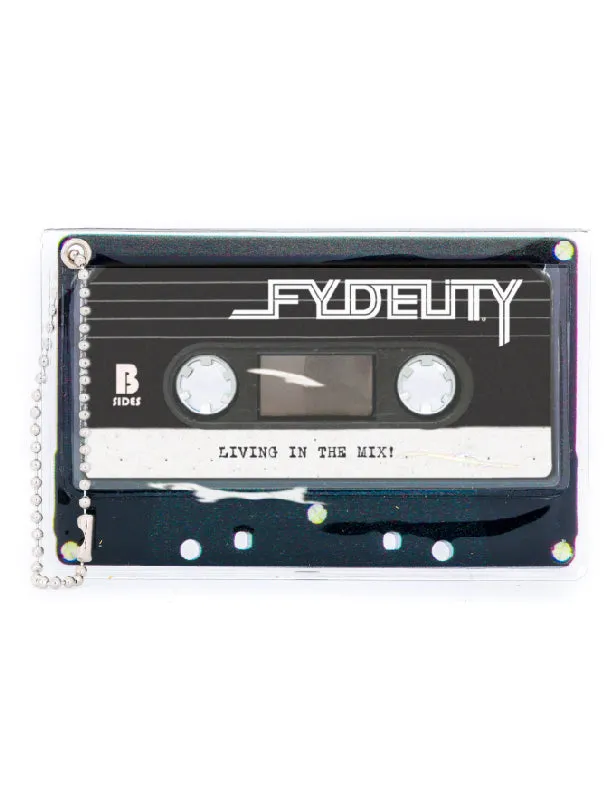 Retro Cassette Tape | Deco Sticker Tag | DUSTER Gold