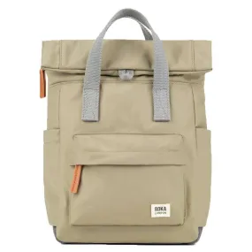 Roka Canfield B Small Recycled Nylon Backpack - Taupe Green