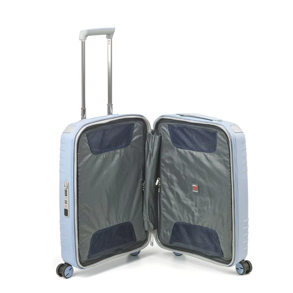 Roncato Ypsilon Carry On 55cm Hardsided Spinner Suitcase Pale Blue