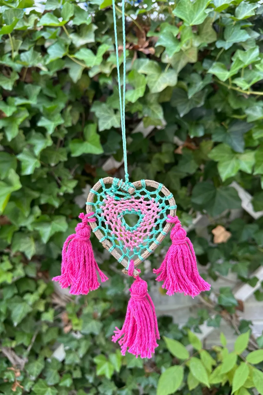 Rose Heart Dream Catcher