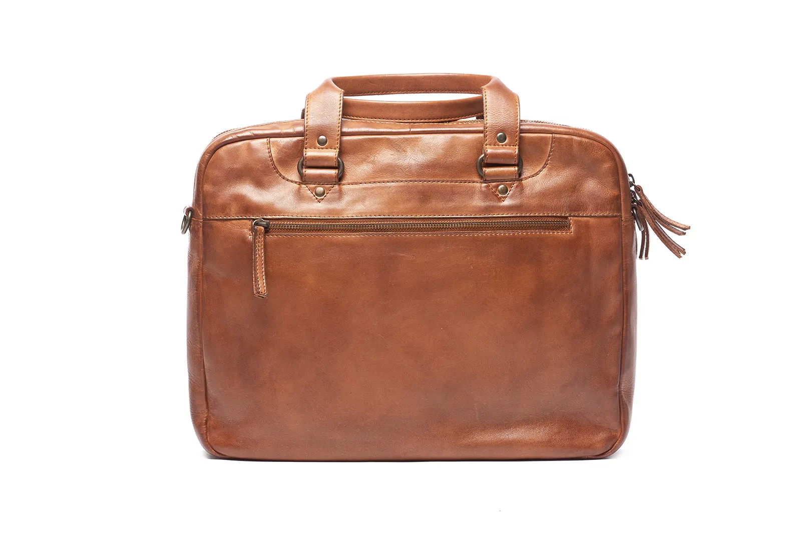 Rugged Hide - Oliver Brief Business leather bag