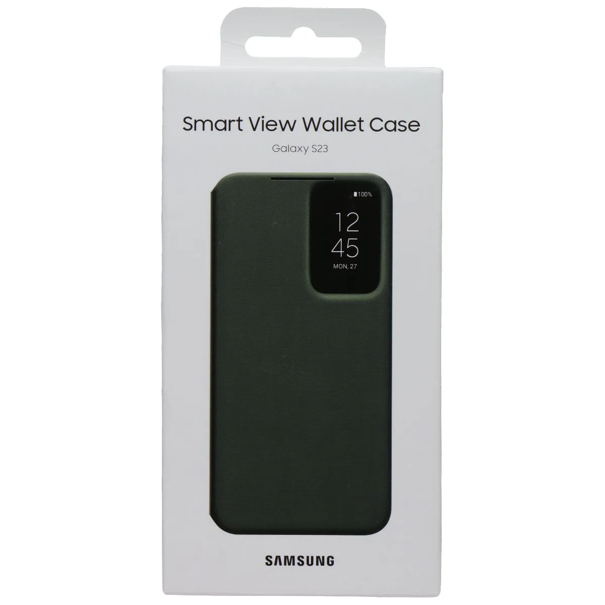 Samsung Smart View Wallet Case for Galaxy S23 - Green