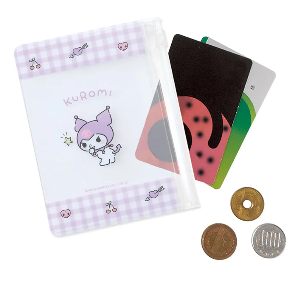 Sanrio slide zipper bag slide protective cover seal small items bag loose and simple practical Sanrio big-eared dog Kuromi Hello Kitty Melody