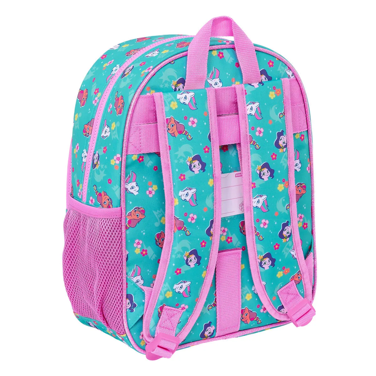 School Bag My Little Pony Magic Pink Turquoise 26 x 34 x 11 cm