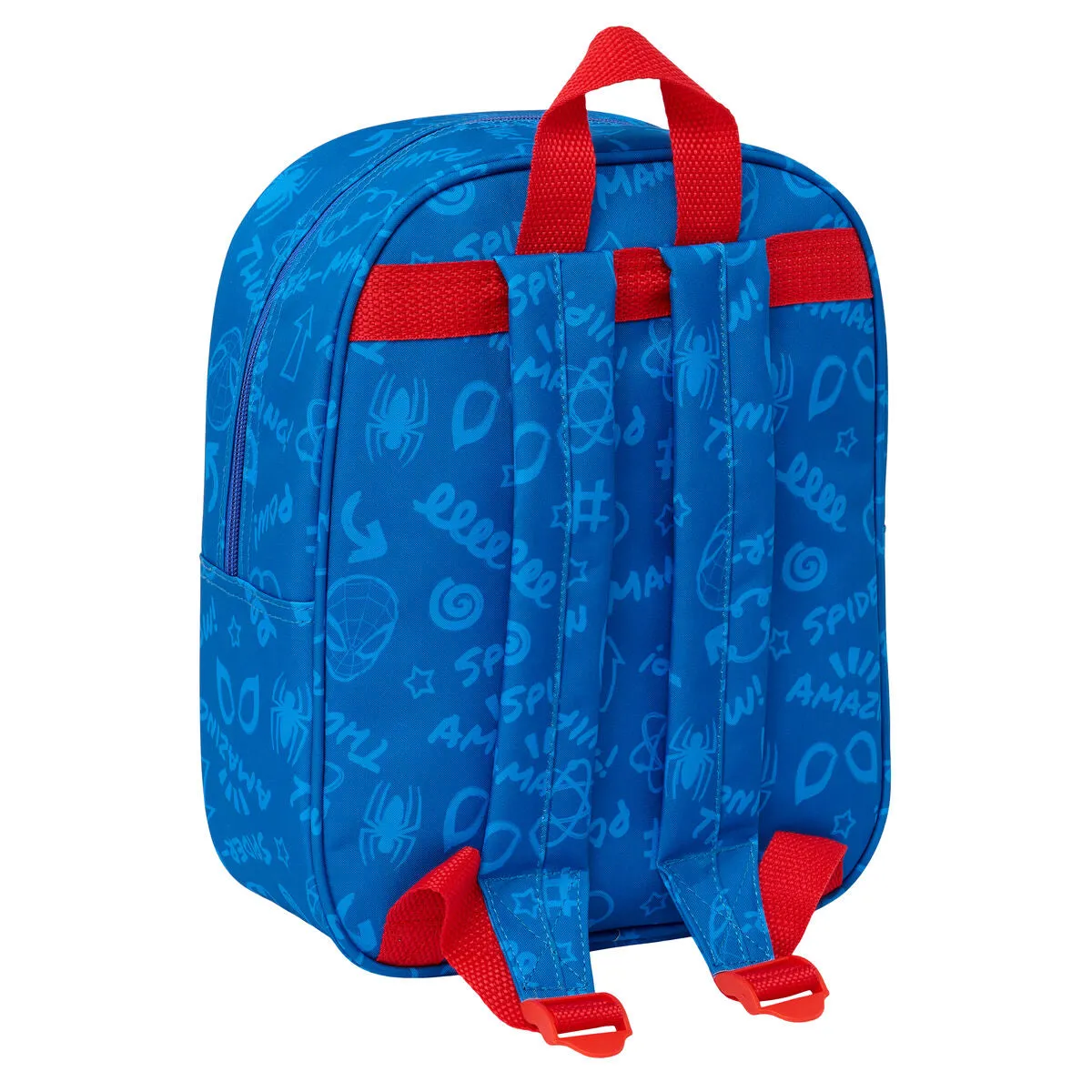 School Bag Spider-Man Red Navy Blue 22 x 27 x 10 cm 3D