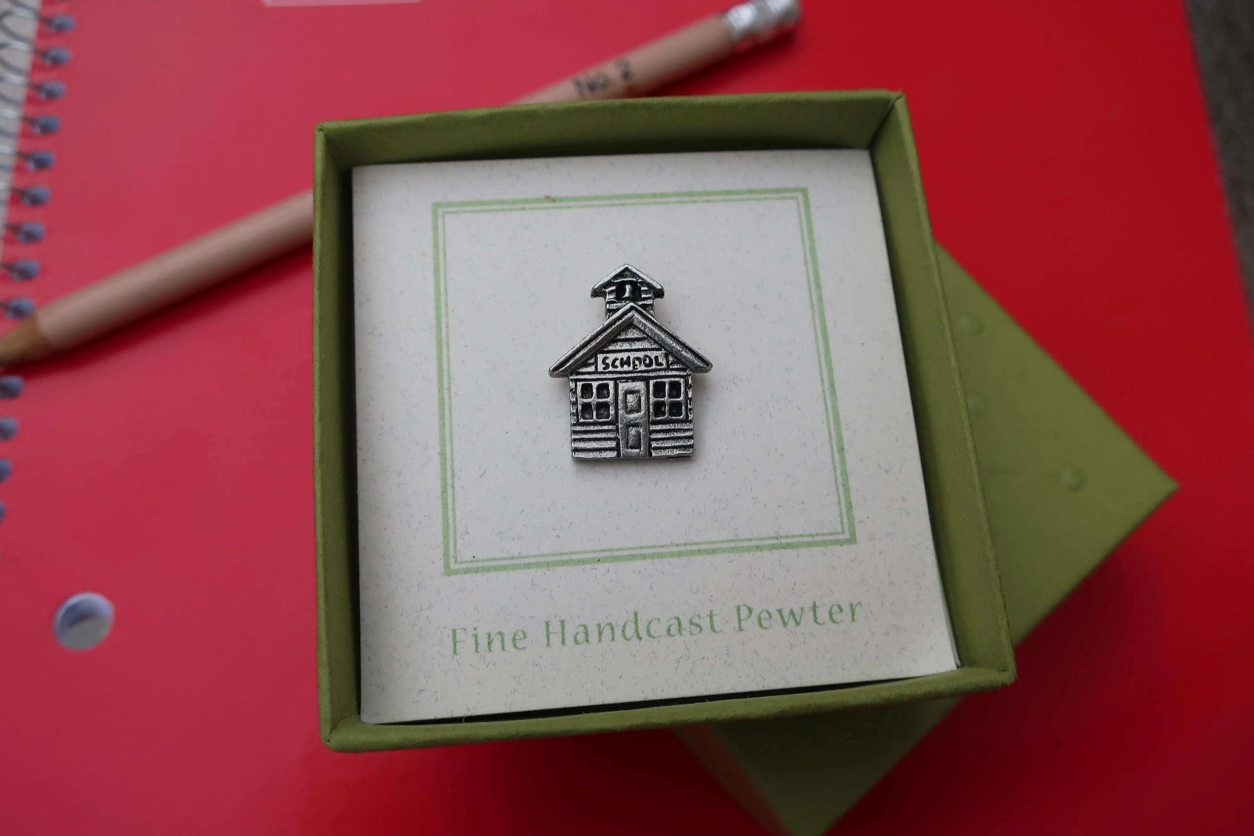 School House Lapel Pin