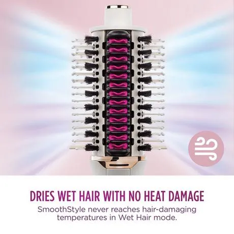 Shark SmoothStyle HT212UK Hot Brush and Smoothing Comb with Storage Bag