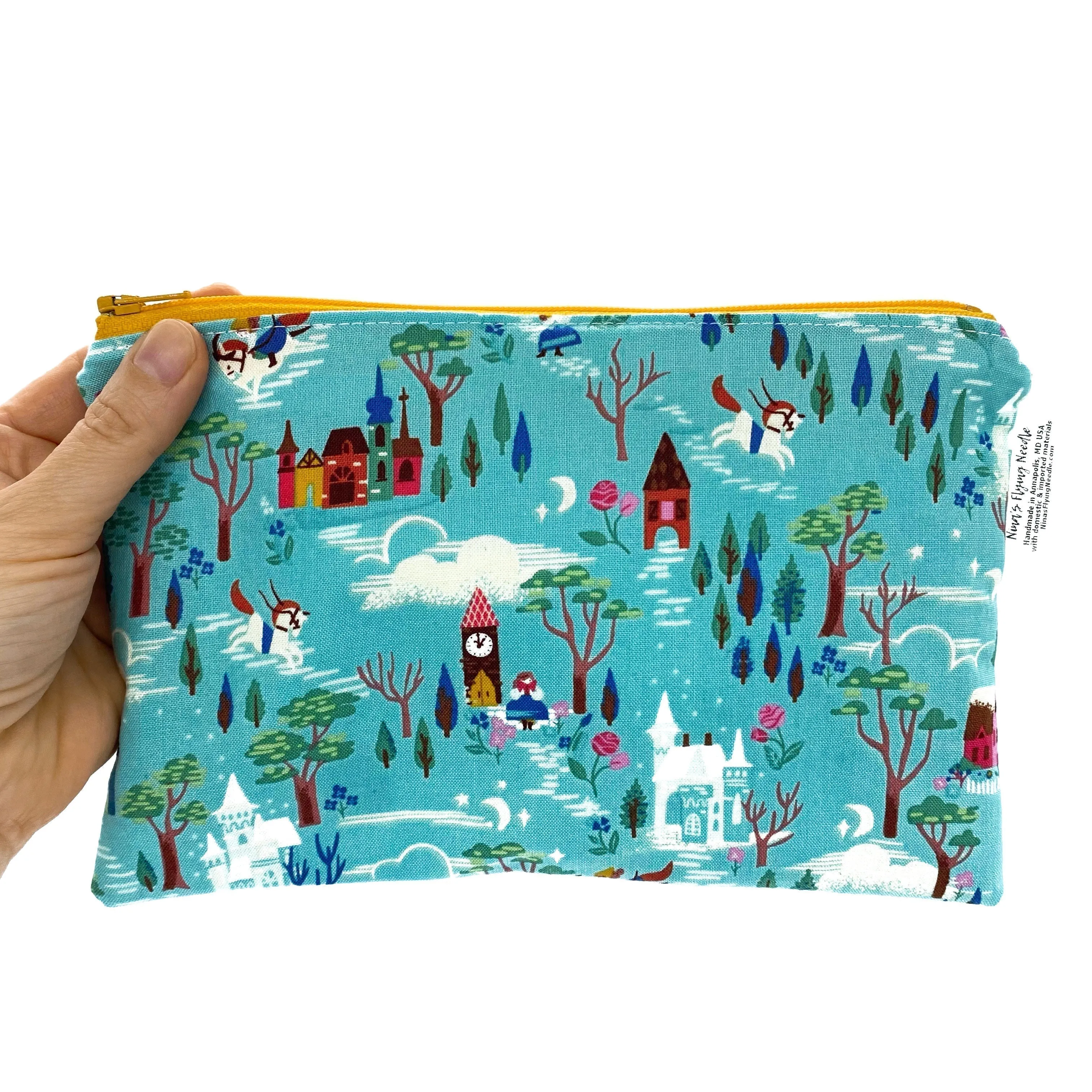 Snack Sized Reusable Zippered Bag Mermaids