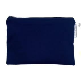 Snack Sized Reusable Zippered Bag Solid Navy