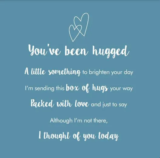 'So Sorry For Your Loss' - A Bereavement Box Of Hugs - Gift Box