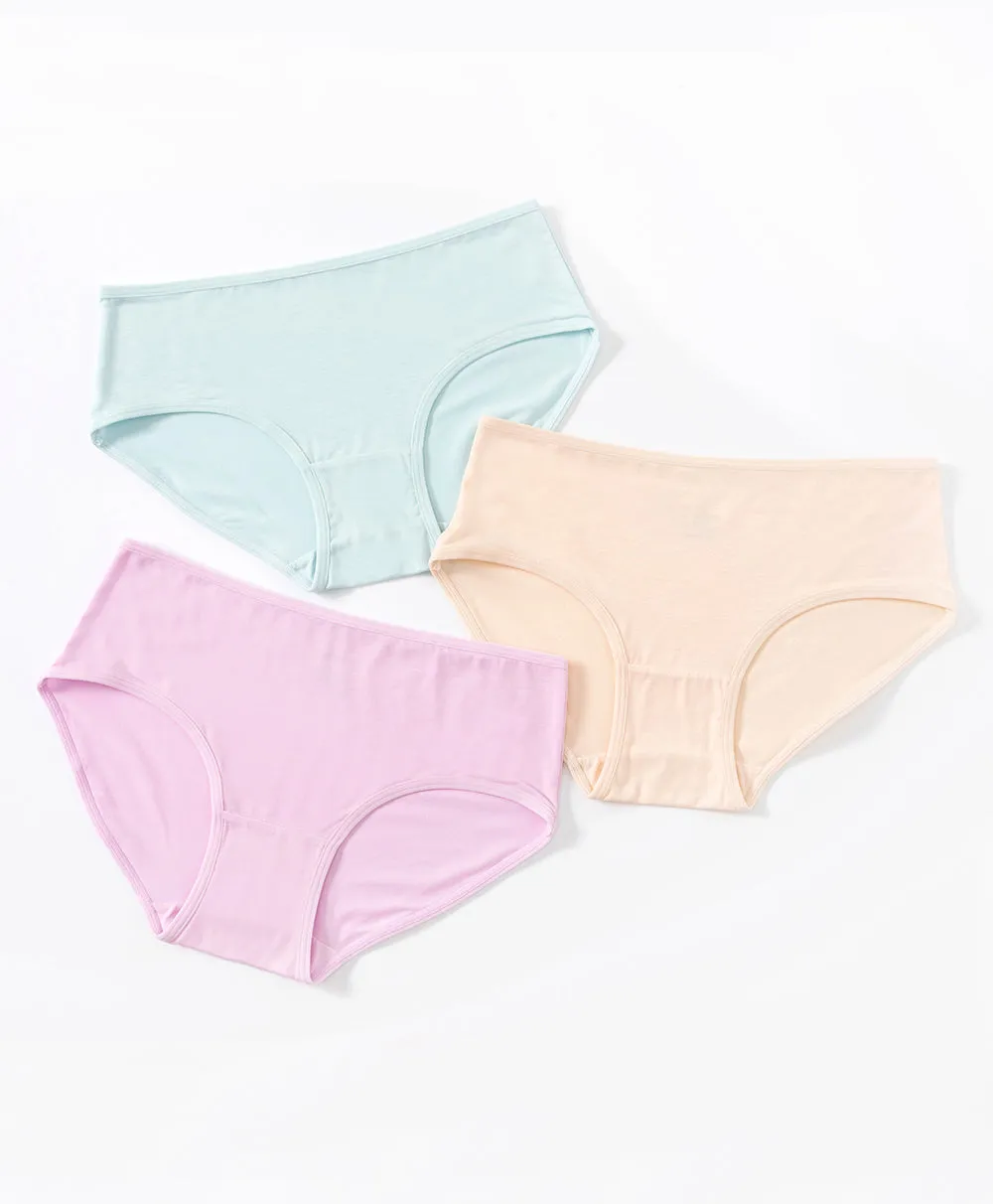 Soft Beauty 3pcs Modal Hipster Pack Panties