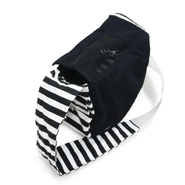 Soft Sling Dog Carrier in Black