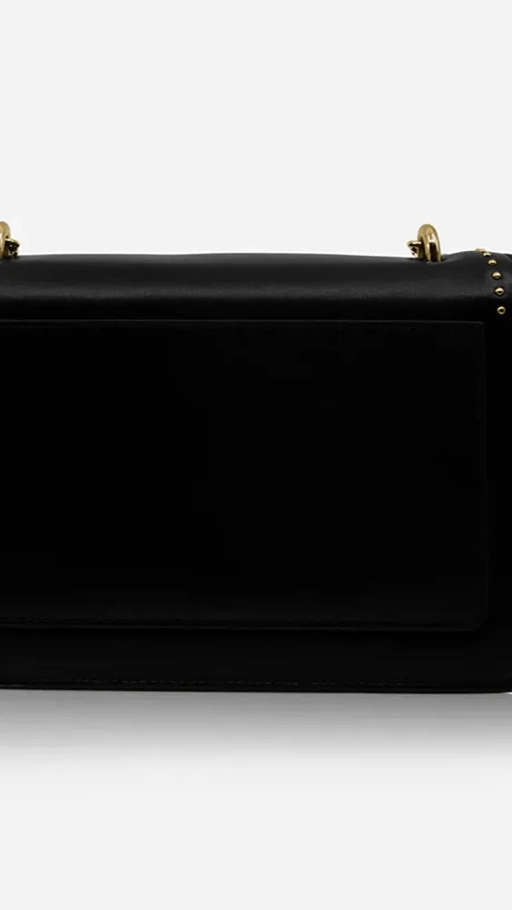 Sol Sana Flap Bag - Black/Gold