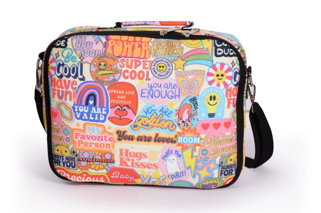 Sticker Mania Lunch Bag