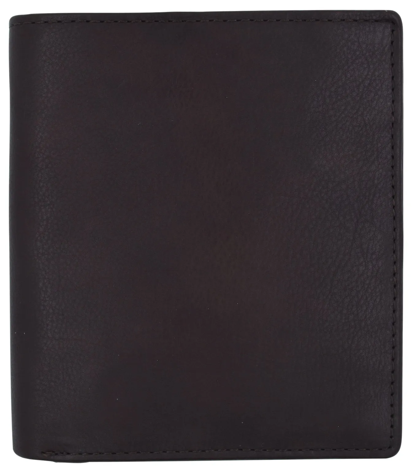 Swiss Marshall RFID Hipster Bifold Mens Premium Leather 2 ID Card Holder Slim Wallet