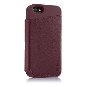 Targus Wallet Case for iPhone 5, Merlot