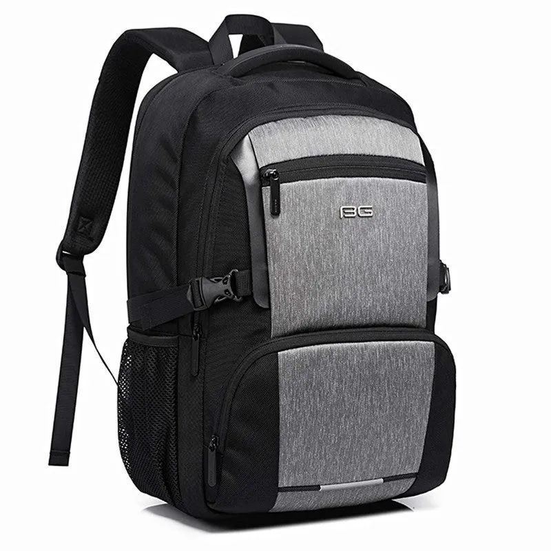 THE CLOWNFISH Anti-Theft Laptop Backpack - Spacious, USB Charging | 15.6 inch | Grey