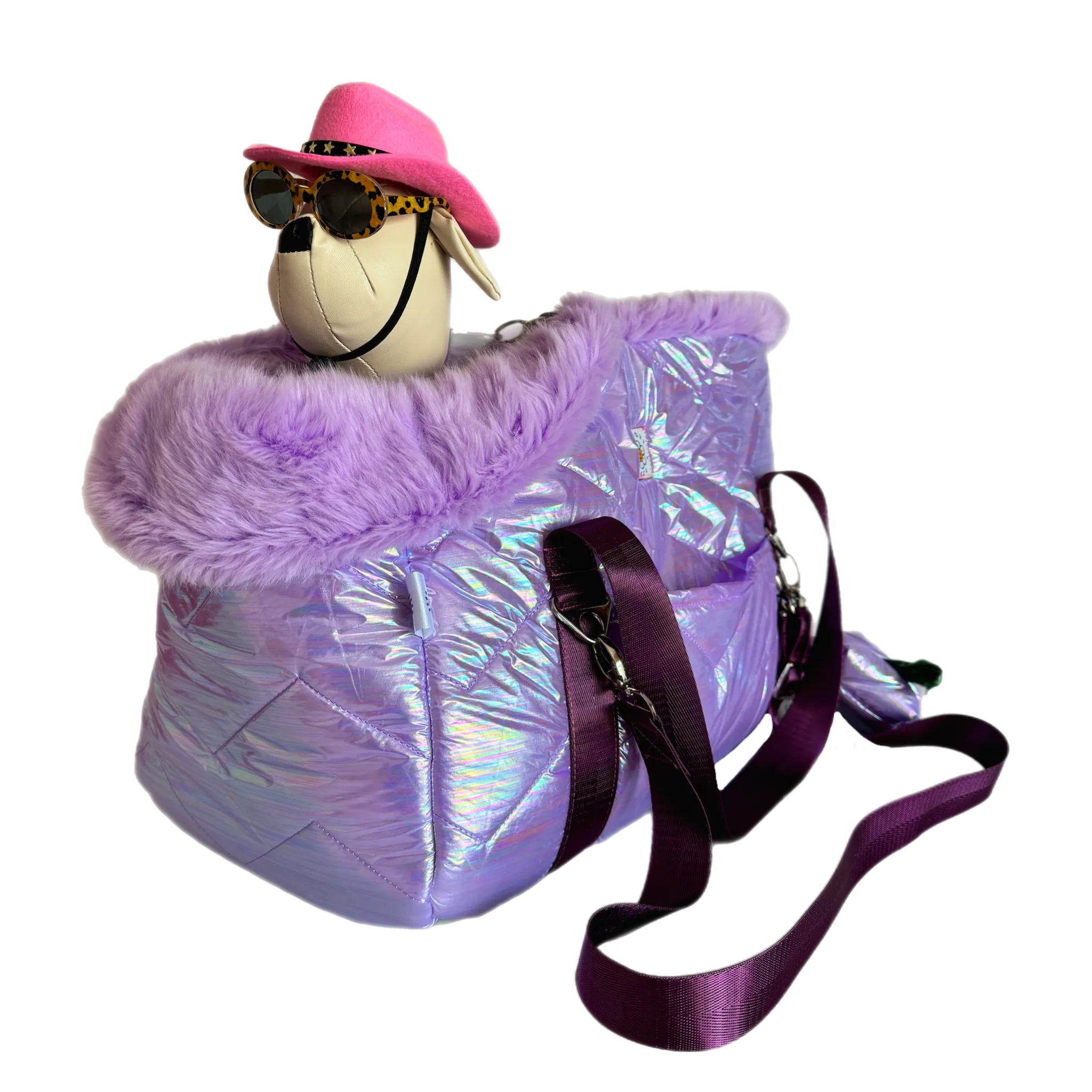 The Purple Puffer ‘Everything’ Pet Bag