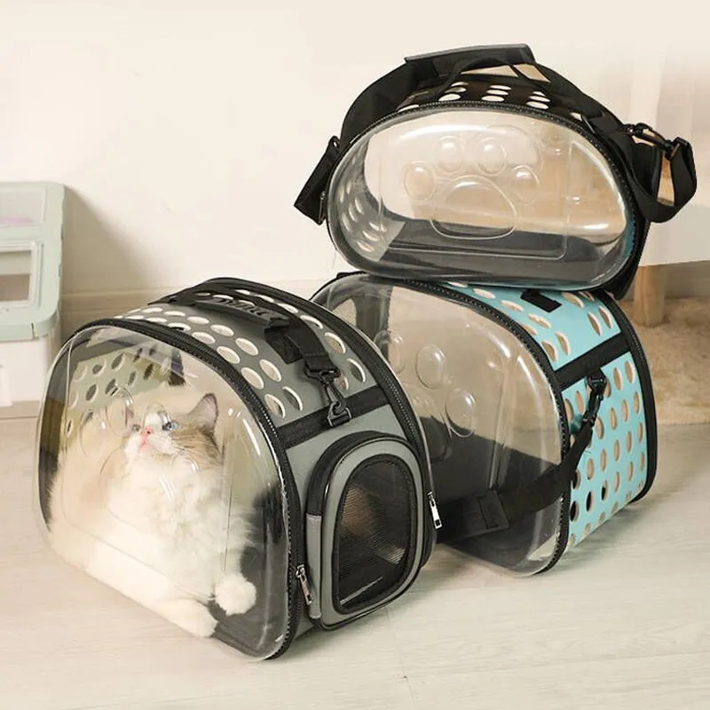 Transparent Cat Carrier Bag