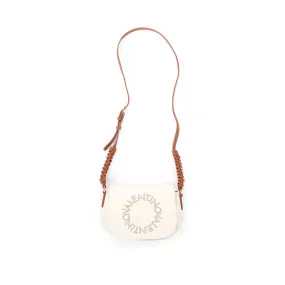 Valentino Bags Starfish RE Ladies Flap Bag in Beige