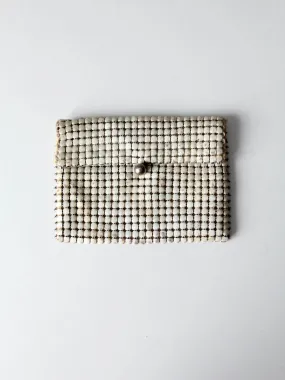 vintage metal mesh coin purse