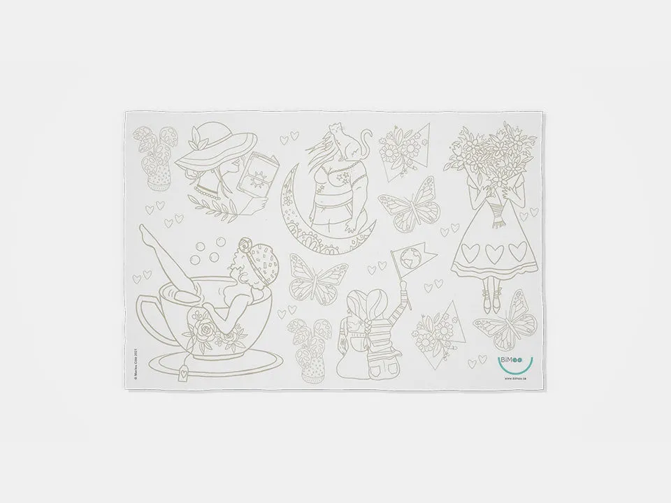 Washable Coloring Placemat